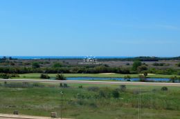 Apartment with pool and magnificent sea view in resort overlooking the golf course in Vilamoura